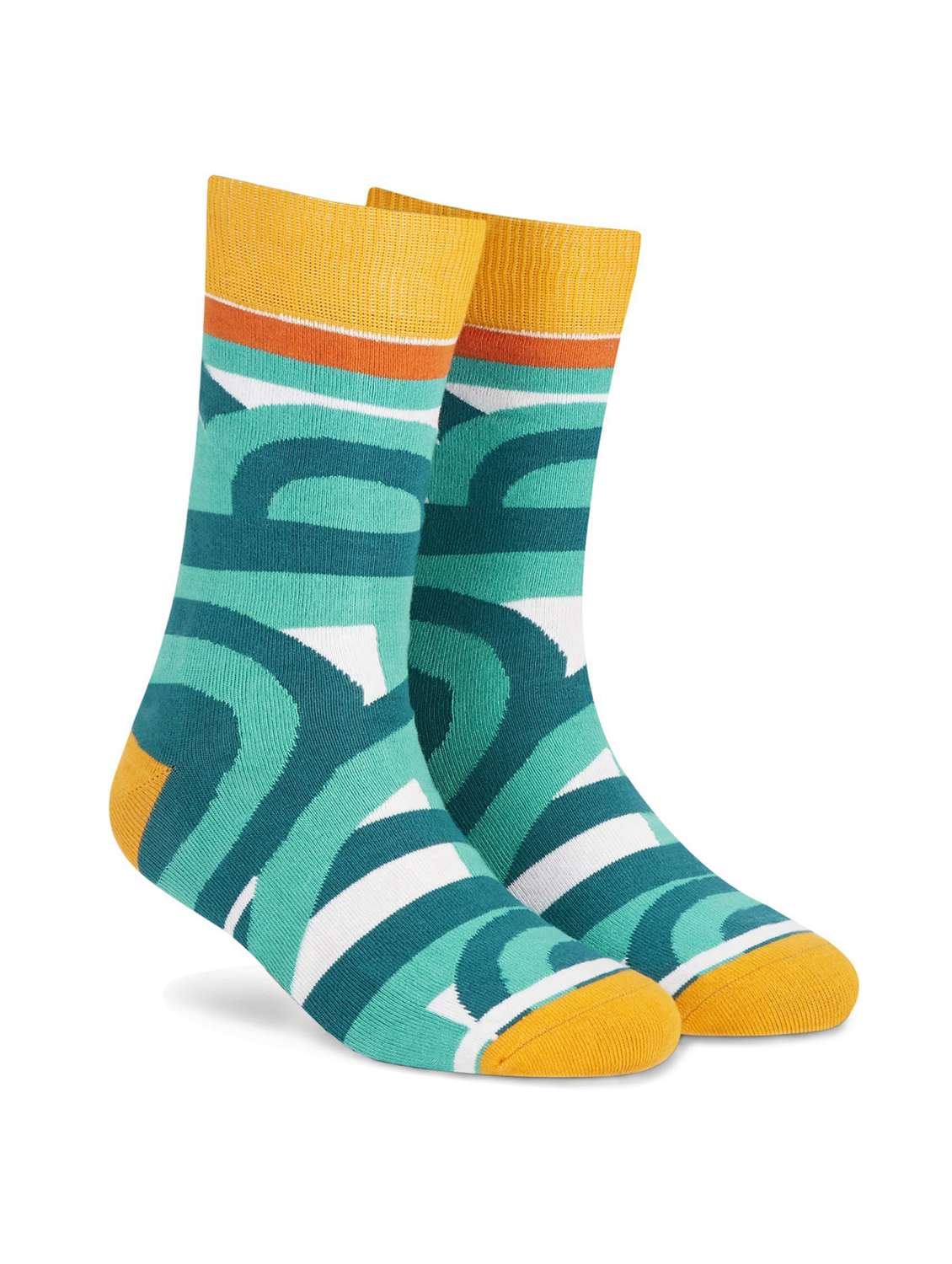 unisex multi colored above ankle length socks 
