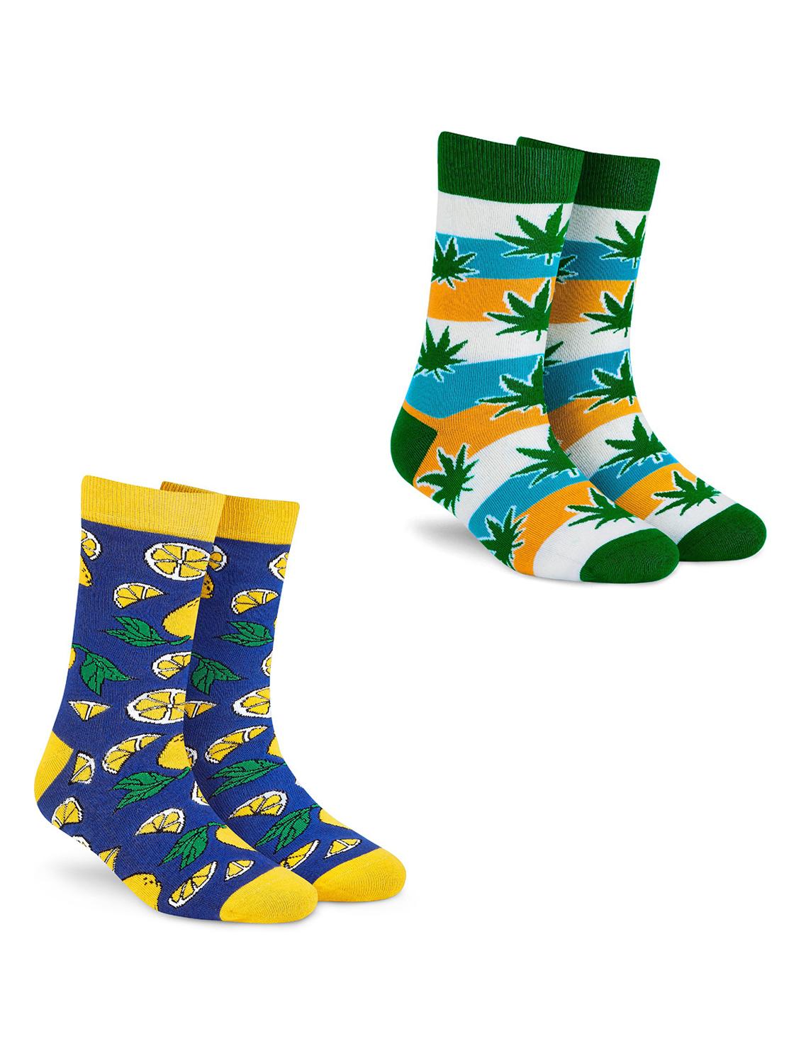 unisex multi colored above ankle length socks combo - 20498132 -  Zoom Image - 0