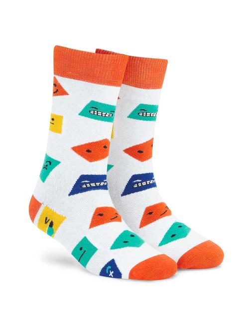 unisex multi colored above ankle length socks - 20498134 - Standard Image - 0
