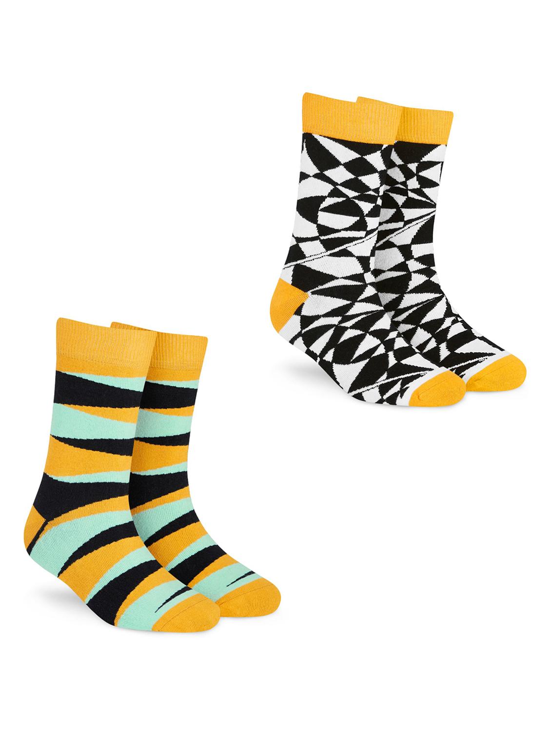 unisex multi colored above ankle length socks combo - 20498146 - Zoom Image - 0