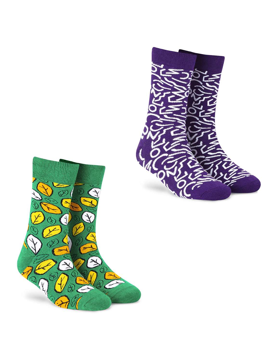 unisex multi colored above ankle length socks combo