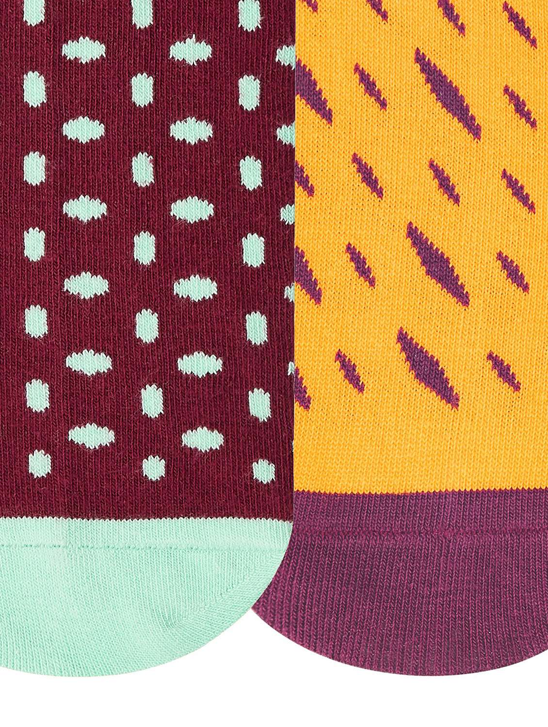 unisex multi colored above ankle length socks combo - 20498175 -  Standard Image - 3