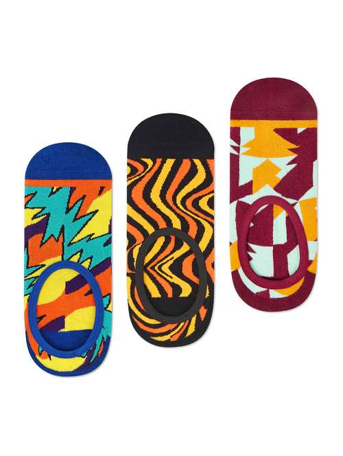 unisex printed no show socks combo - 20498186 -  Standard Image - 0