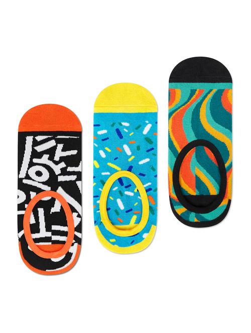 unisex printed no show socks combo - 20498187 - Standard Image - 0