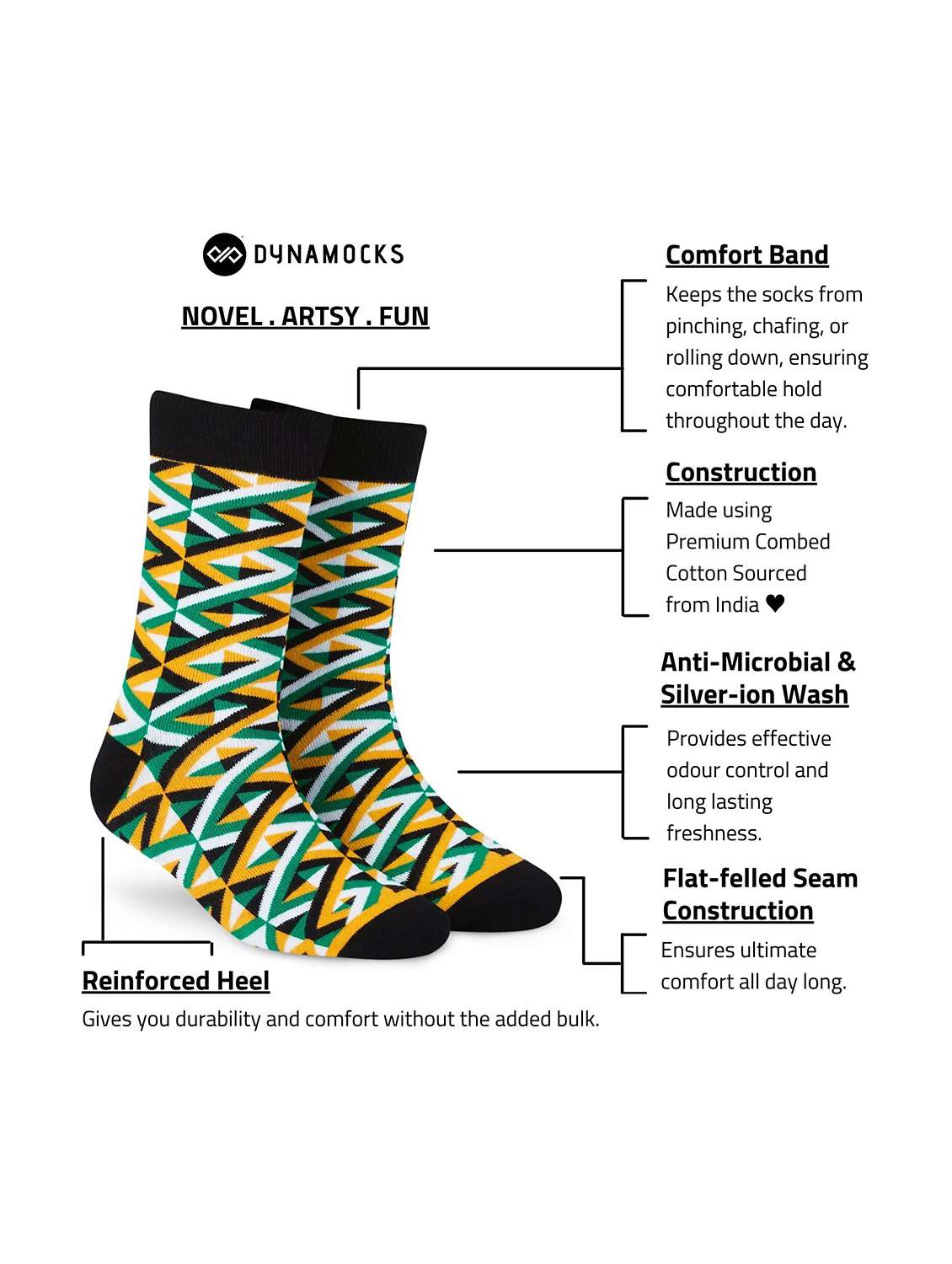 unisex multi colored above ankle length socks  - 20498248 -  Standard Image - 3