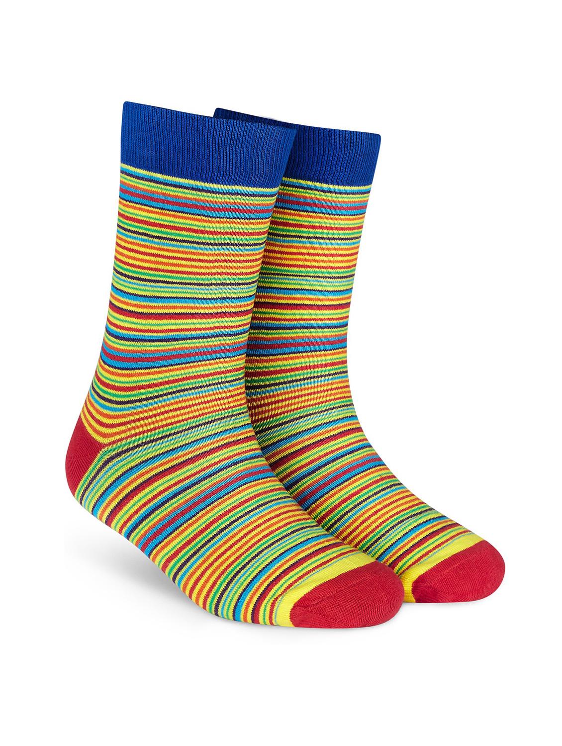 unisex multi colored above ankle length socks - 20498261 - Zoom Image - 0