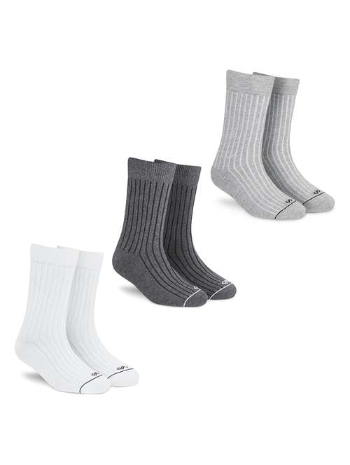 unisex solid above ankle length socks combo - 20498268 -  Standard Image - 0