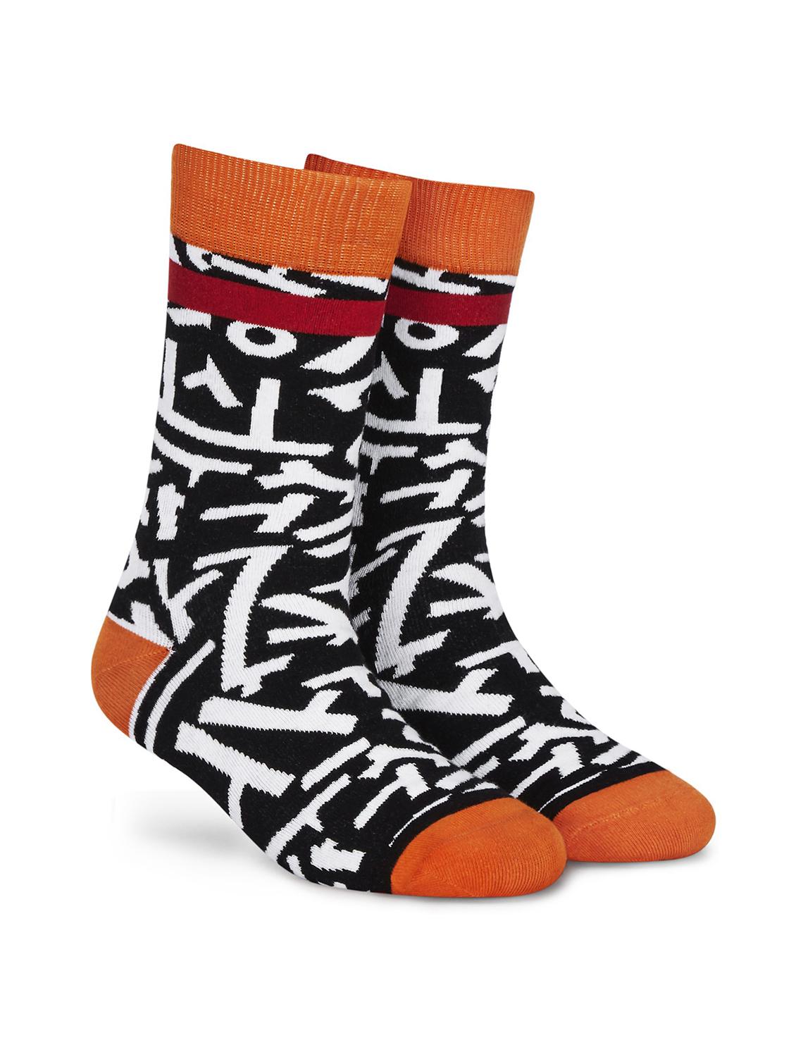 unisex multi colored above ankle length socks 