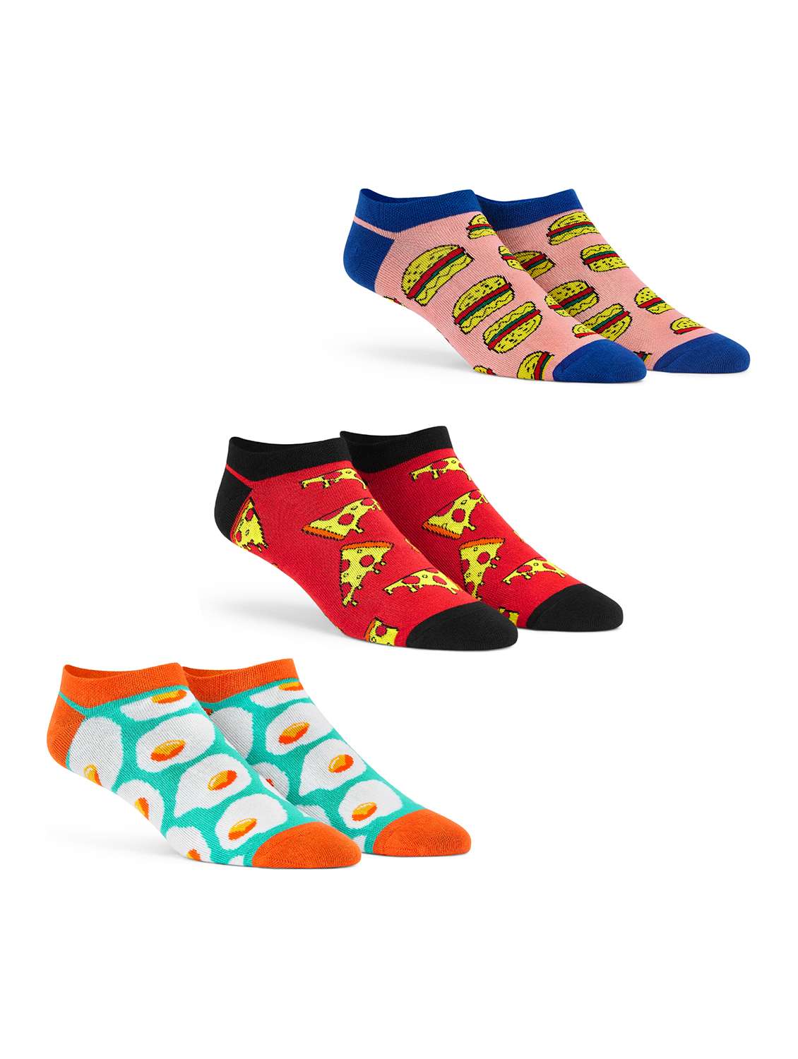 women set of 3 ankle length socks