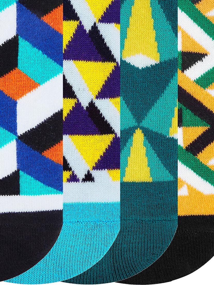 women set of 4 ankle length socks - 20498366 - Standard Image - 3