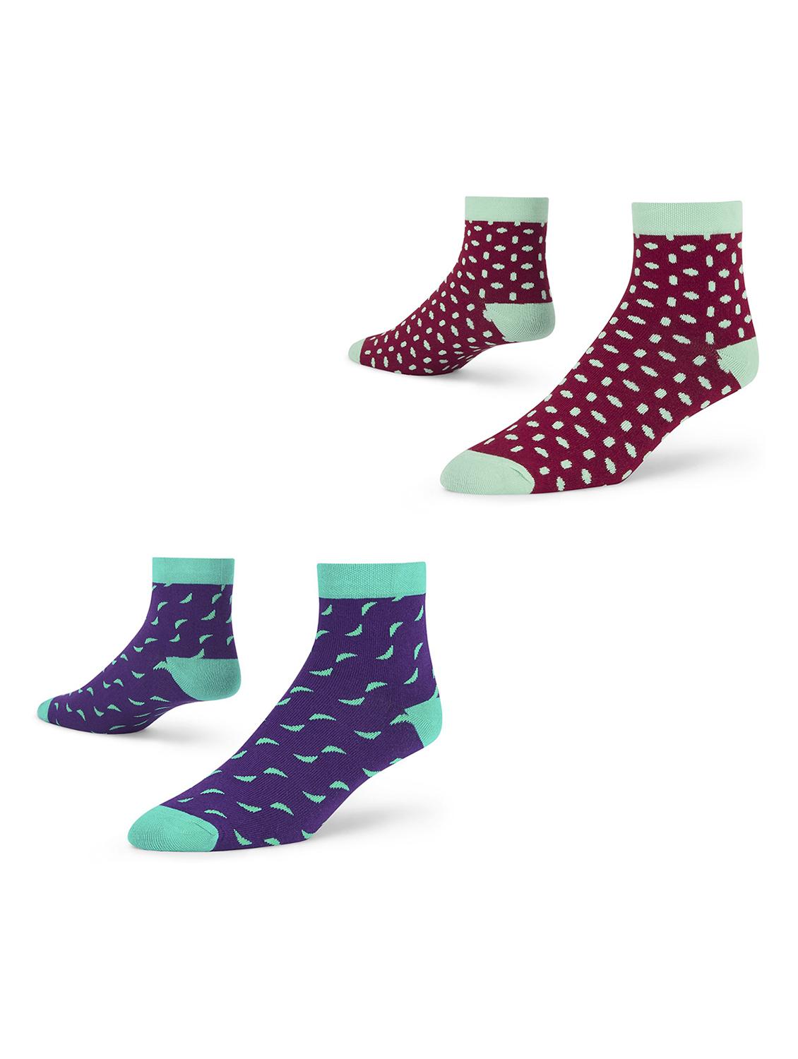 women set of 2 ankle length socks - 20498374 -  Zoom Image - 0