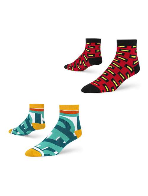 women set of 2 ankle length socks - 20498385 -  Standard Image - 0