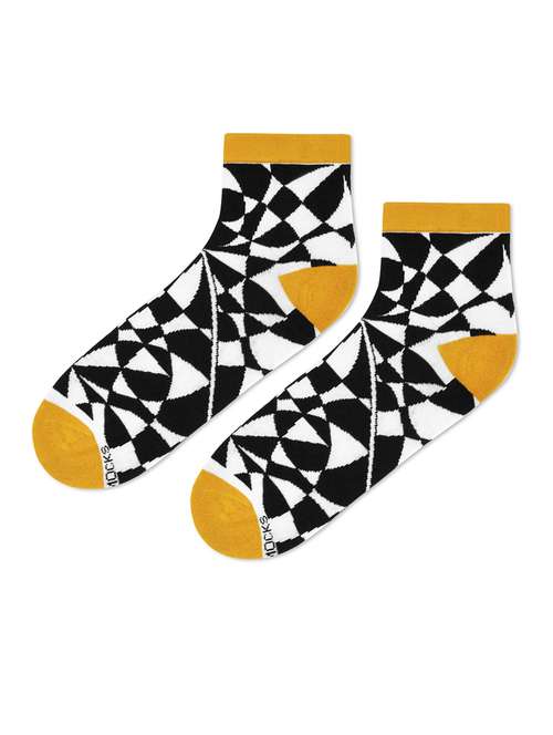 multi colored cotton ankle length socks - 20498479 -  Standard Image - 0