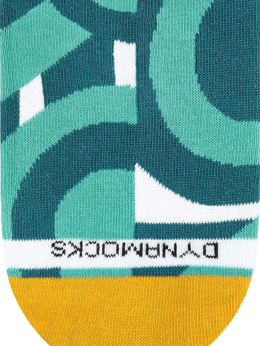 multi colored cotton ankle length socks - 20498483 -  Standard Image - 3