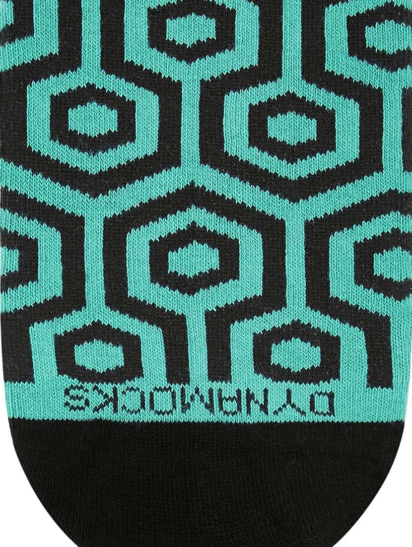 multi colored cotton ankle length socks - 20498504 -  Standard Image - 3