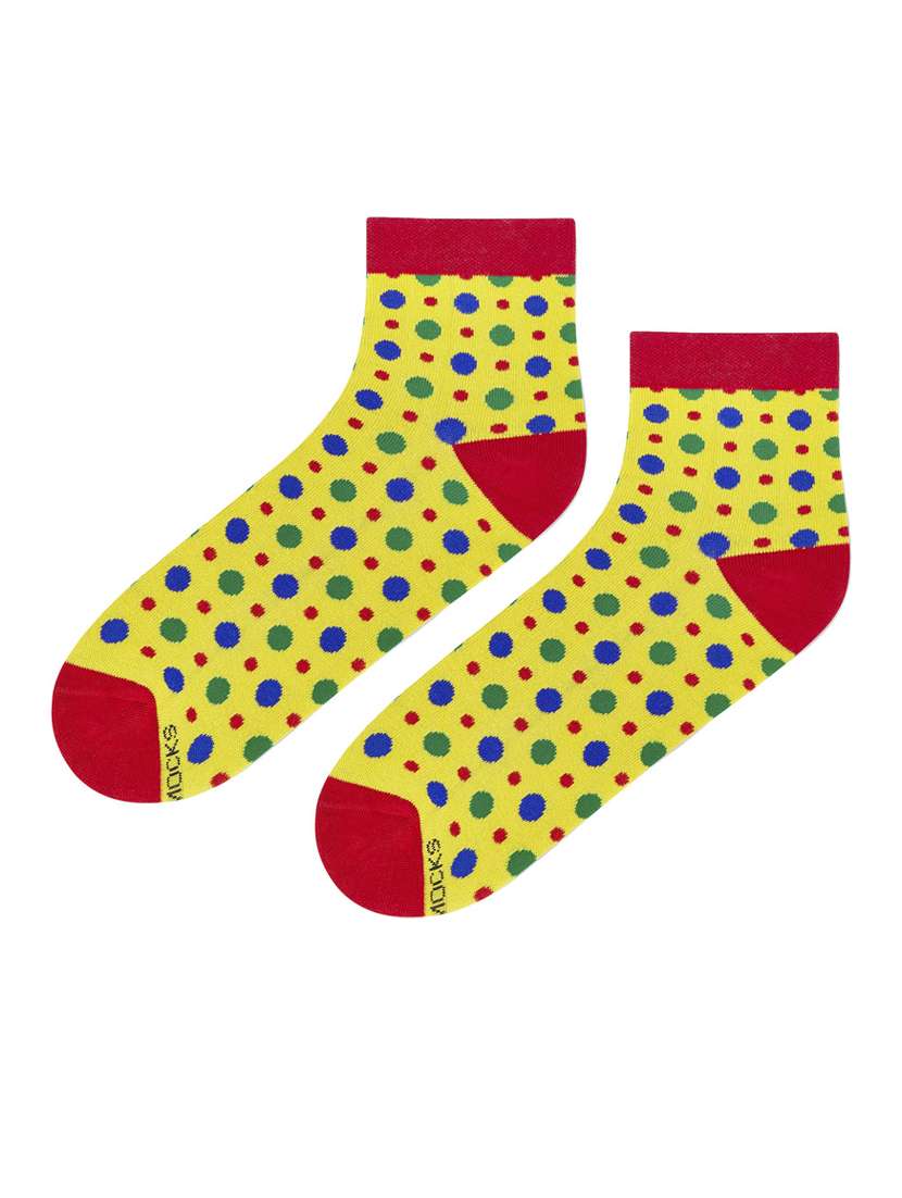 polka dots ankle length socks