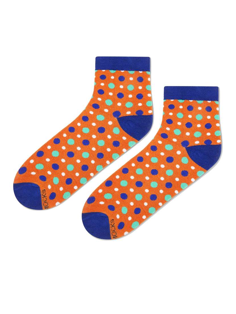 polka dots ankle length socks
