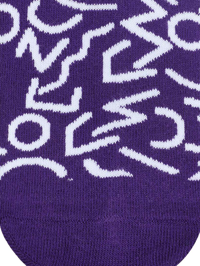 unisex purple ankle length socks  - 20498524 -  Standard Image - 3