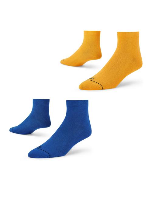 unisex solid ankle length socks combo - 20498553 -  Standard Image - 0