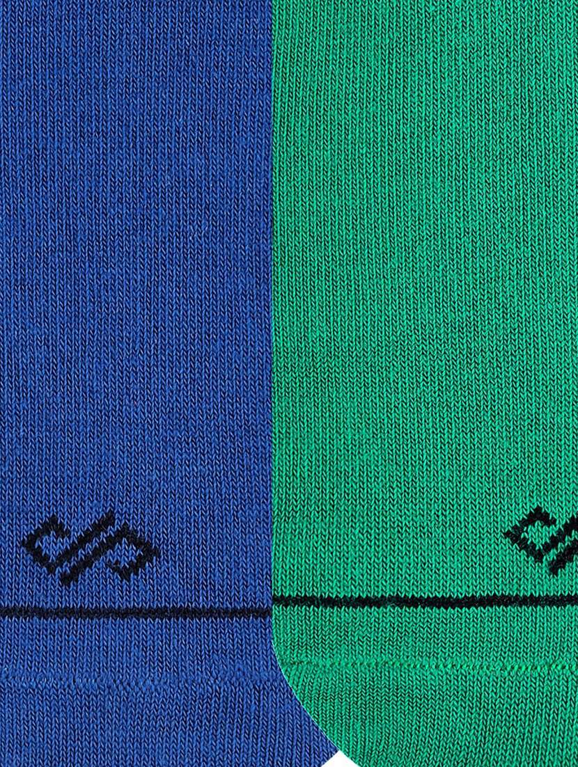 unisex solid ankle length socks combo - 20498554 -  Standard Image - 3