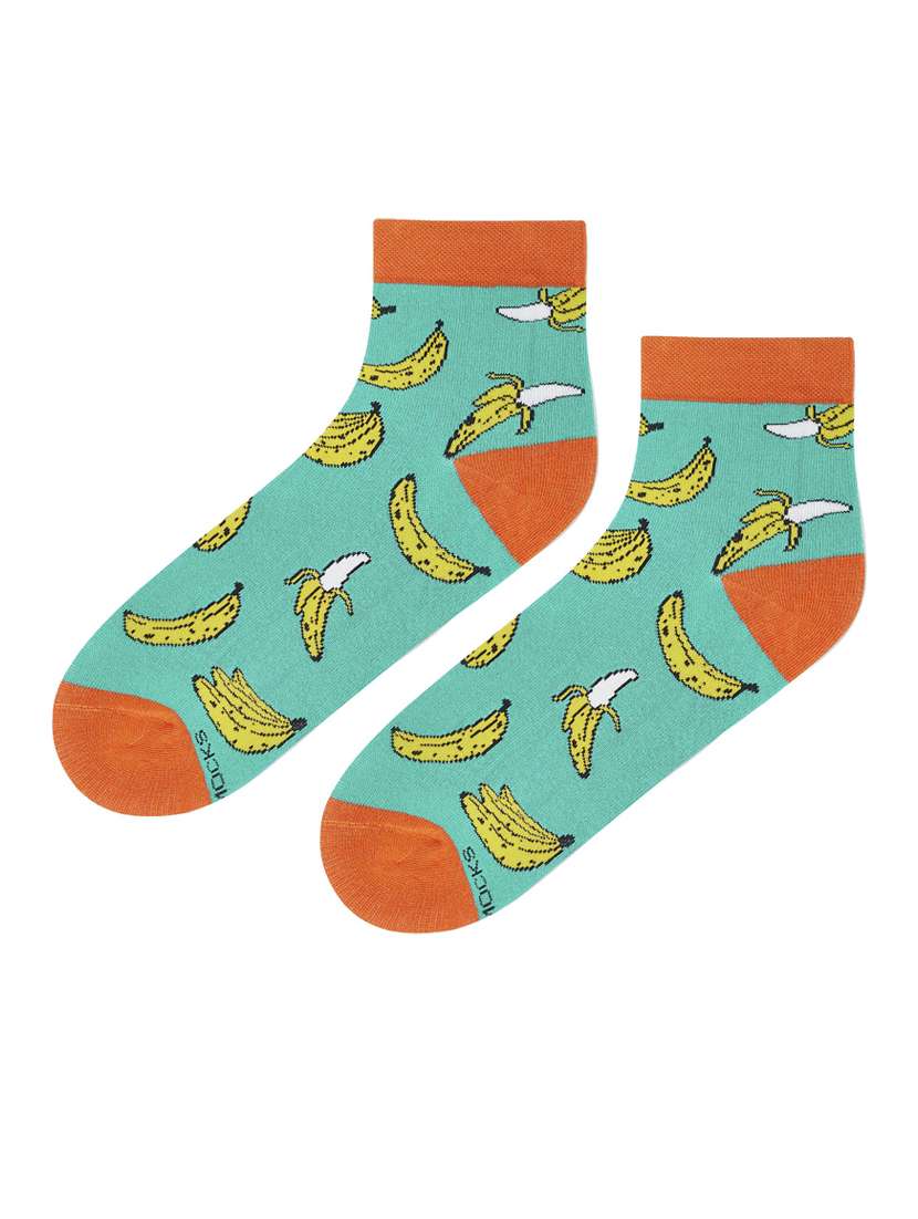 unisex multi colored ankle length socks 