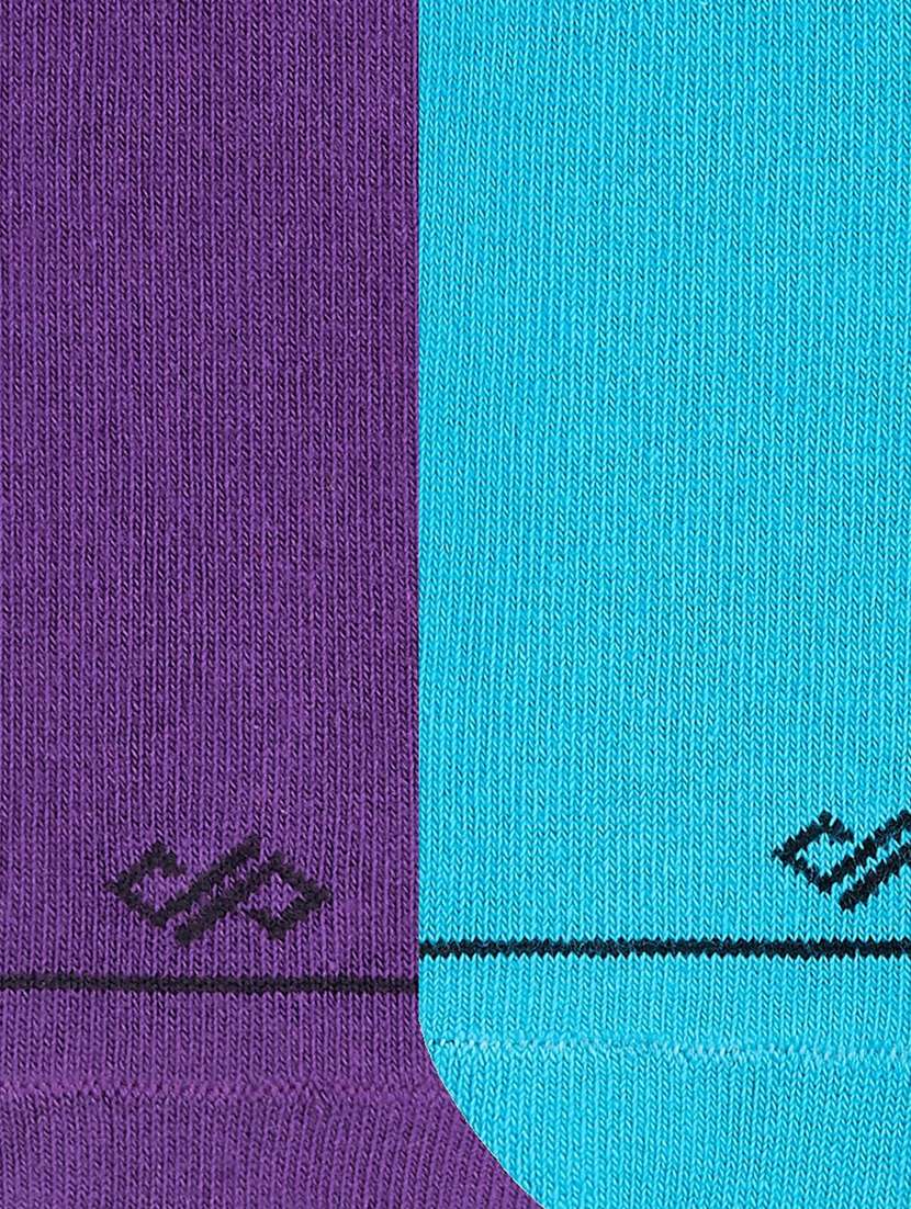 unisex solid ankle length socks combo - 20498570 -  Standard Image - 3