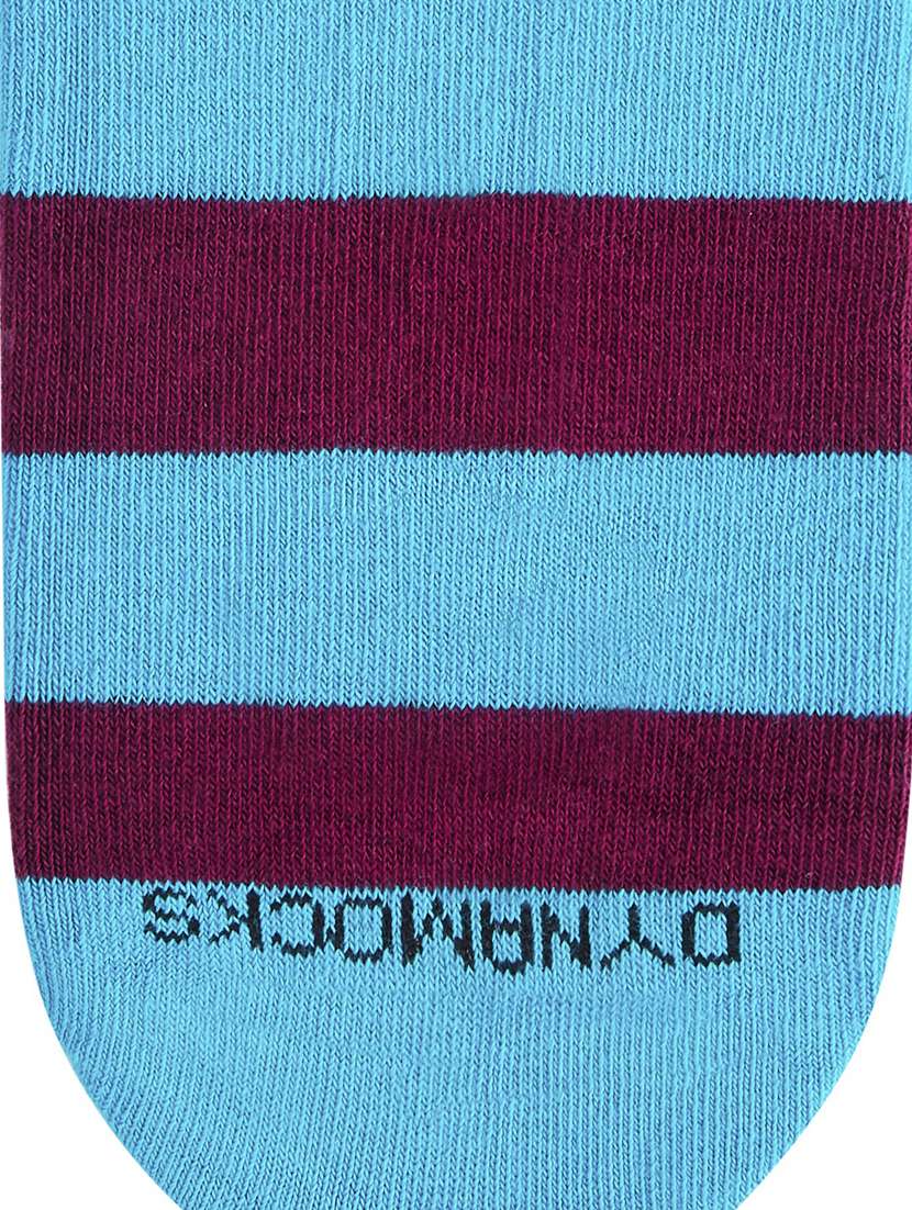 unisex striped ankle length socks - 20498580 -  Standard Image - 3