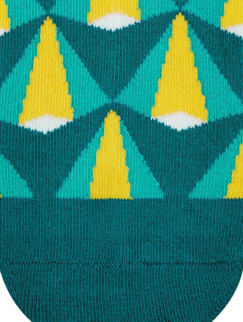 unisex multi colored above ankle length socks - 20498595 - Standard Image - 3