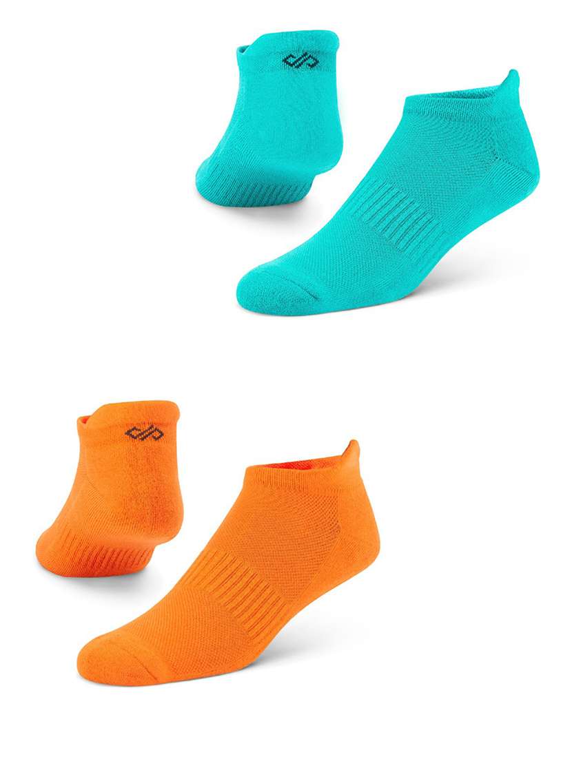 solid ankle length socks combo - 20498613 -  Standard Image - 3