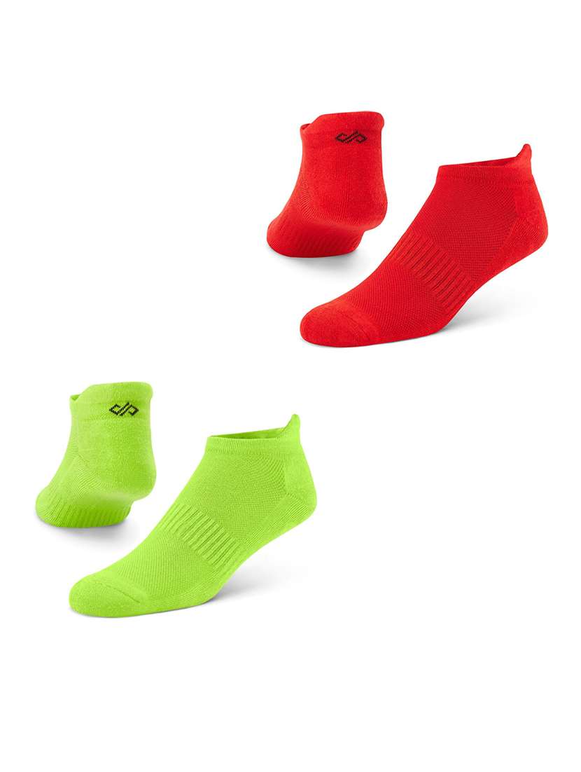 solid ankle length socks combo