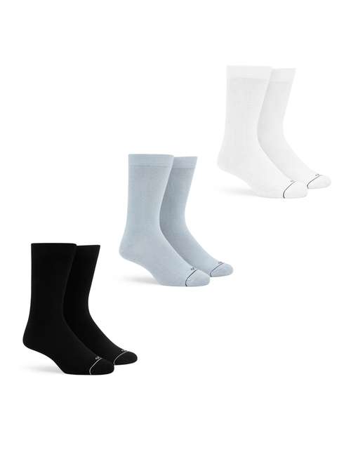 solid above ankle length socks combo - 20498632 -  Standard Image - 0