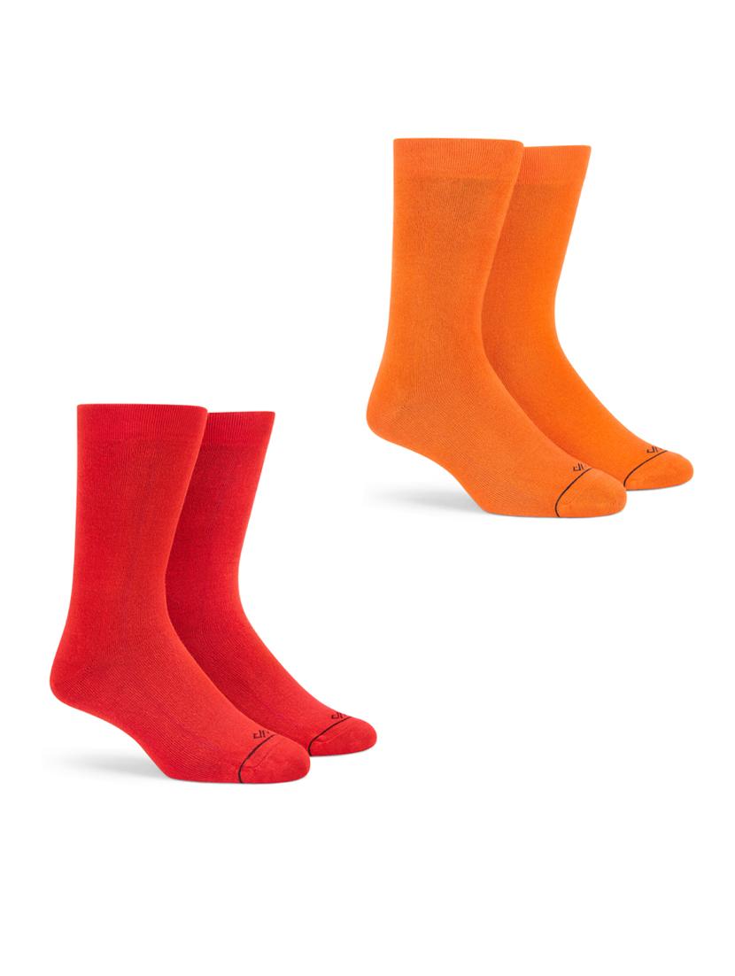 solid above ankle length socks combo