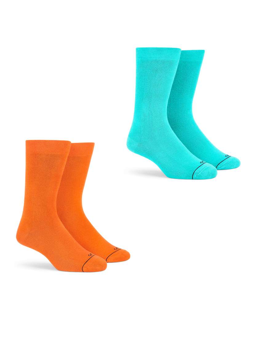 solid above ankle length socks combo