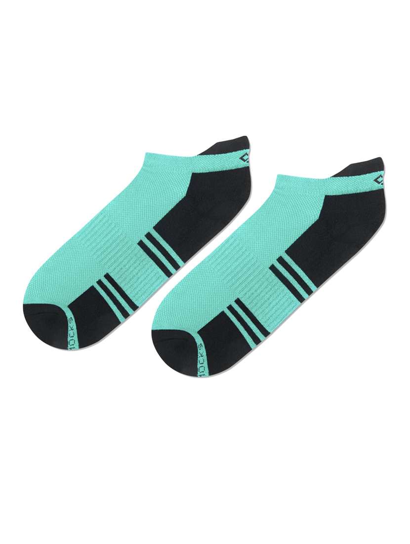 unisex color block ankle length socks - 20498673 - Zoom Image - 0