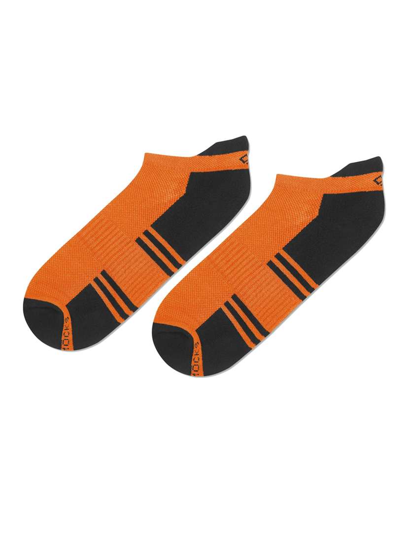 women color block ankle length socks