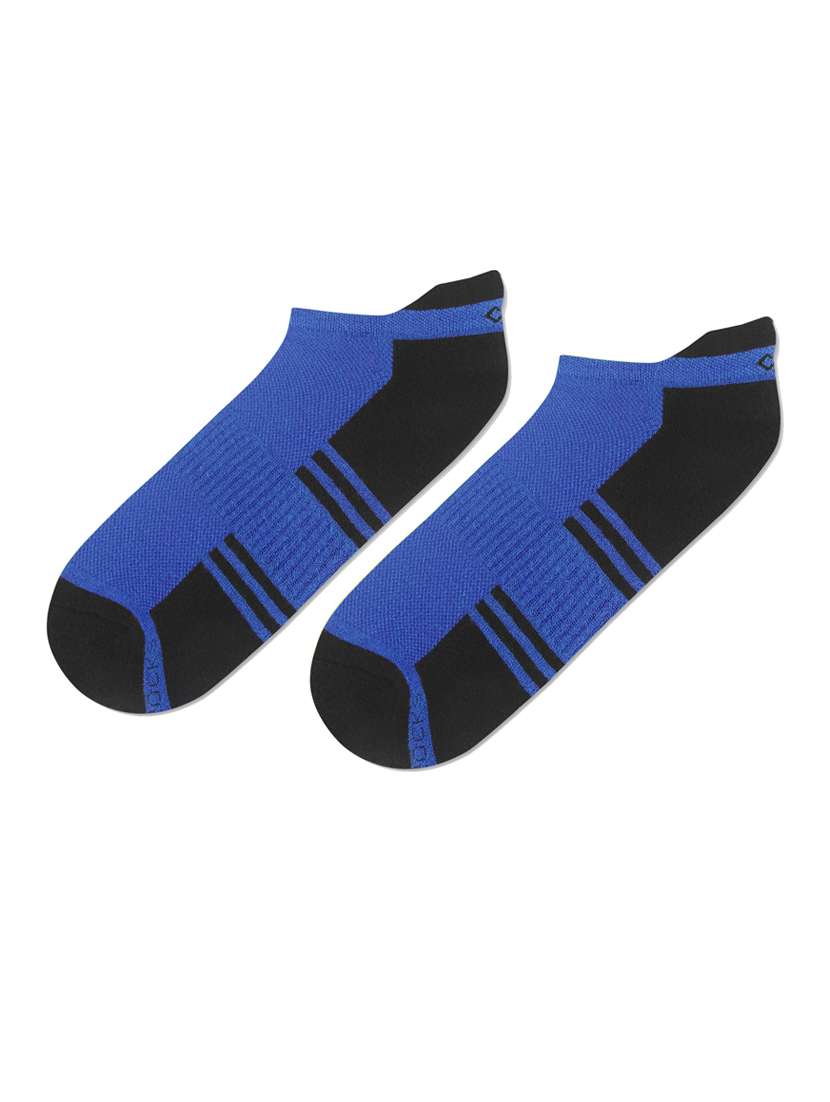women color block ankle length socks