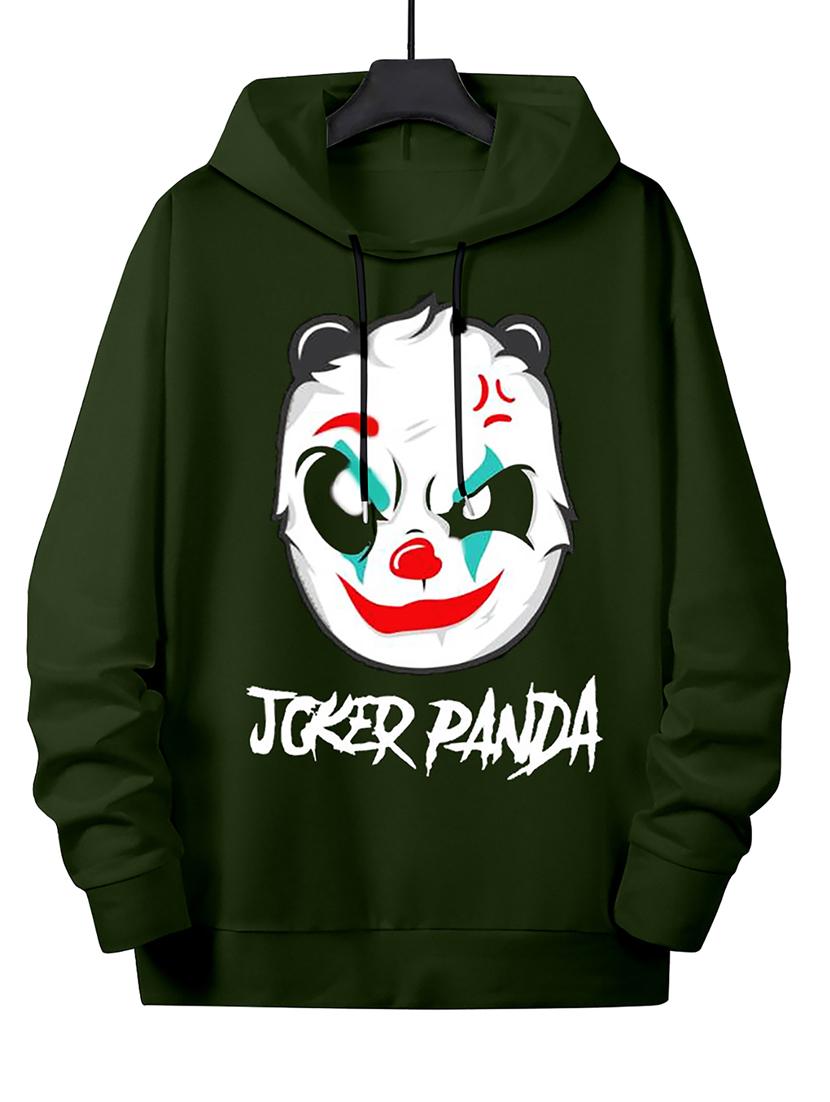 olive graphic front print sweatshirt - 20501057 - Zoom Image - 0