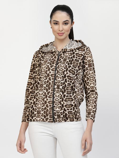 women animal printed long sleeve sweatshirt - 20501493 - Standard Image - 0