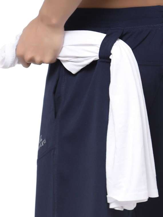 men solid cotton bermudas shorts - 20501547 -  Standard Image - 3