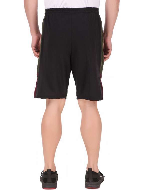 men color block cotton bermudas shorts - 20501567 -  Standard Image - 3