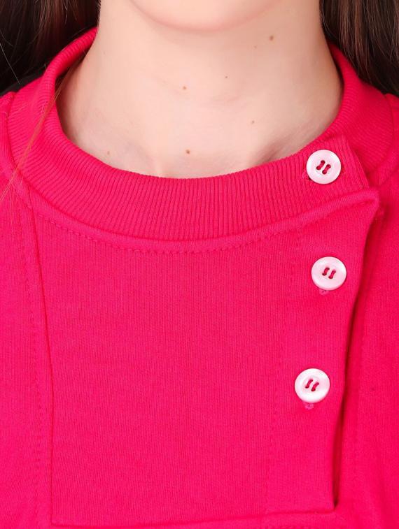 women color blocked button sweatshirt - 20501653 - Standard Image - 3