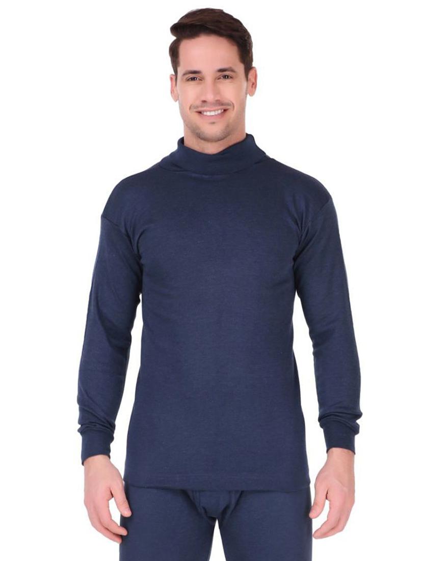 men full sleeved solid thermal top - 20501955 - Zoom Image - 0