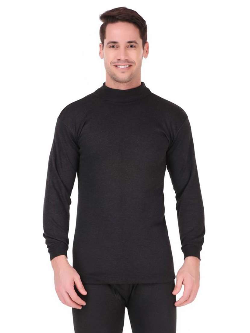 men black cotton thermal set
