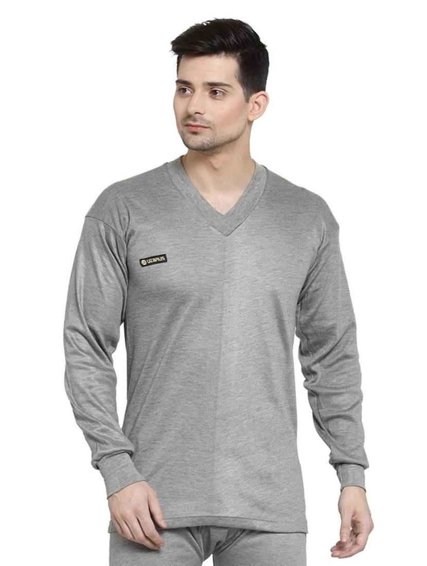 men full sleeve thermal top - 20501977 - Zoom Image - 0