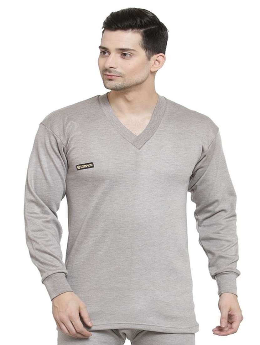 men full sleeve thermal top - 20501980 - Zoom Image - 0