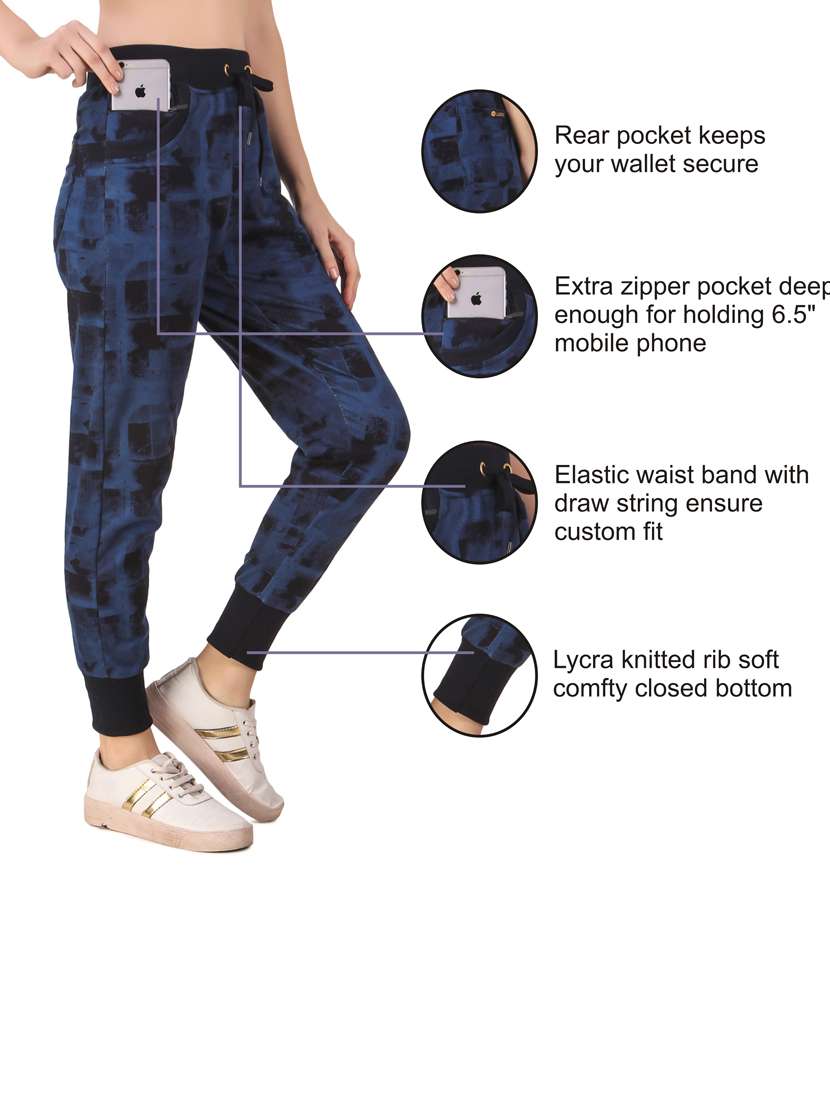 women printed jogger - 20502471 -  Standard Image - 3
