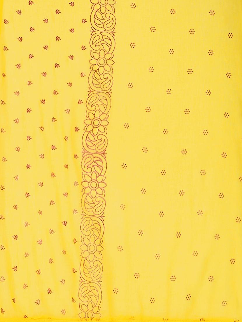 yellow printed dupatta - 20502784 - Standard Image - 3