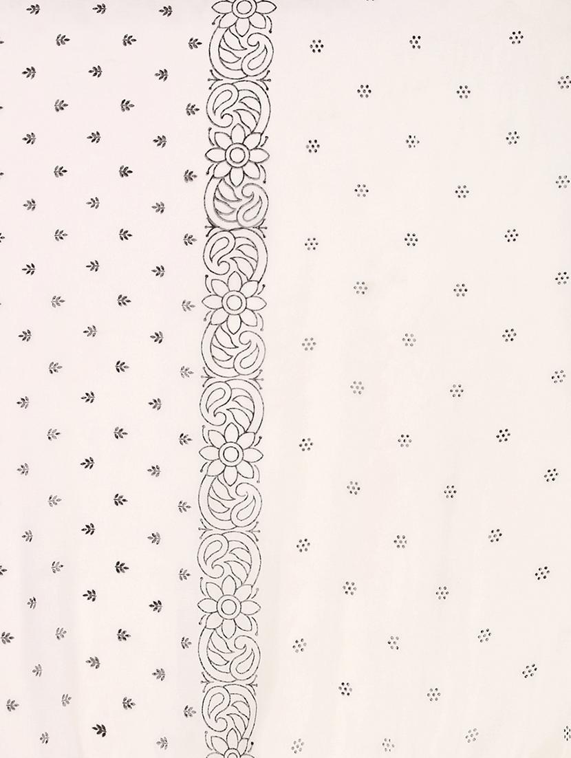 white printed dupatta - 20502799 - Standard Image - 3