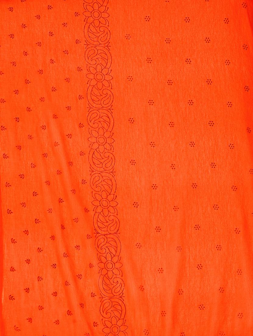 orange printed dupatta - 20502812 - Standard Image - 3