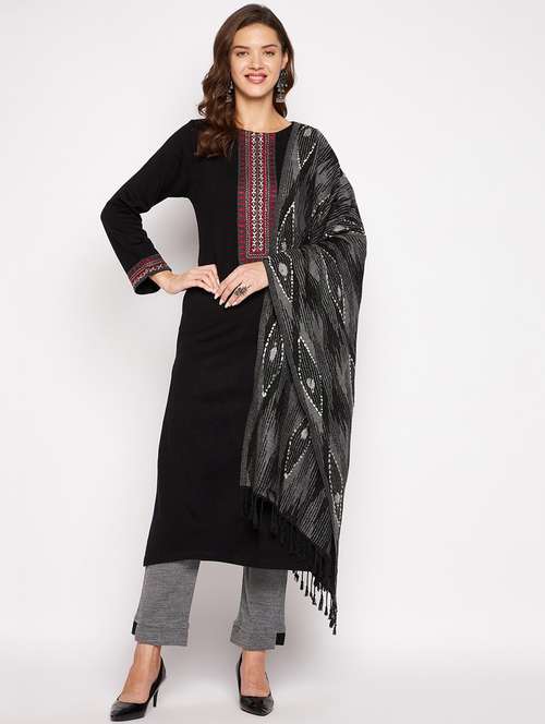 women embroidered kurta pant set with dupatta  - 20506722 -  Standard Image - 0